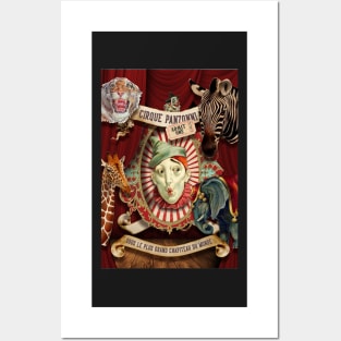 Vintage circus Posters and Art